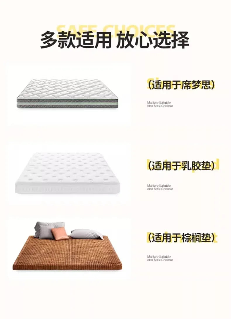 Winter Warm Velvet Bed Sheet Soft Student Dormitory Bedsheet Thick Fitted Sheet Mattress Protector Soft Bedspread Mattress Cover