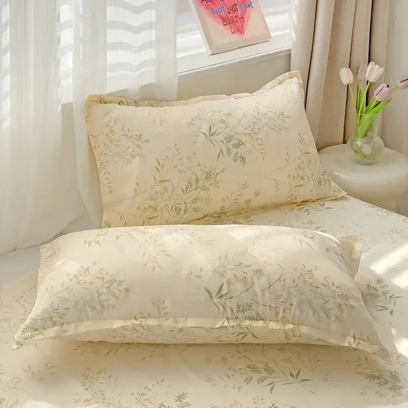 High Quality Soft Home Bed Linen Sheets Queen Size Bed Sheets Printing Top Sheets Twin/Queen/King Flat Bedsheets Bedspread